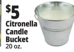 Ocean State Job Lot Citronella Candle Bucket offer