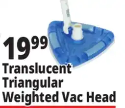 Ocean State Job Lot SwimWorks Deluxe Weighted Triangular Vacuum Head offer