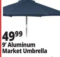 Ocean State Job Lot 9' Aluminum Market Umbrella with Tilt offer