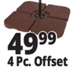 Ocean State Job Lot Offset Umbrella Base 4-Piece offer