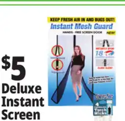 Ocean State Job Lot Deluxe Instant Screen offer