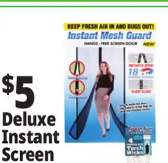 Ocean State Job Lot Deluxe Instant Screen offer