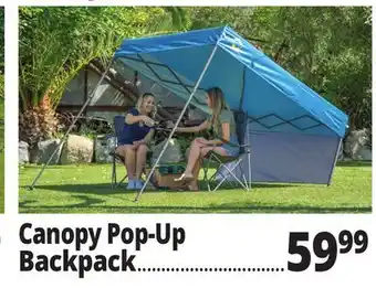 Ocean State Job Lot Canopy Pop-Up Backpack offer