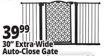 Ocean State Job Lot 30 Extra Wide Auto-Close Gate offer