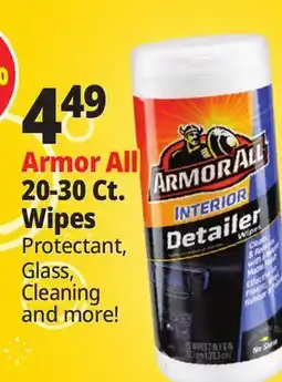 Ocean State Job Lot Armor All 20-30 Ct. Wipes offer
