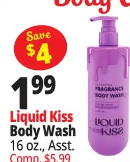 Ocean State Job Lot Liquid Kiss Body Wash offer