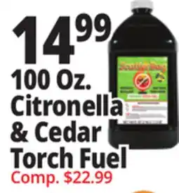Ocean State Job Lot 100 Oz. Citronella & Cedar Torch Fuel offer