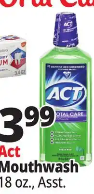 Ocean State Job Lot Act Mouthwash offer