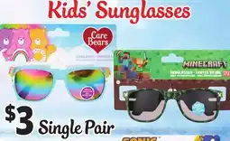 Ocean State Job Lot Kids' Sunglasses offer