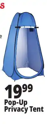 Ocean State Job Lot Pop-Up Privacy Tent offer
