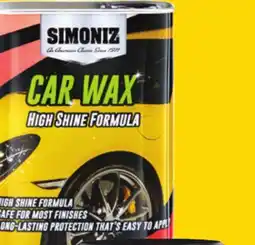 Ocean State Job Lot Simoniz Car Wax offer