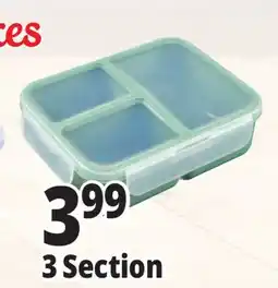 Ocean State Job Lot 3 Section Food Bento Boxes offer