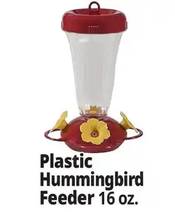 Ocean State Job Lot Plastic Hummingbird Feeder offer