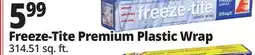 Ocean State Job Lot Freeze-Tite Premium Plastic Wrap offer