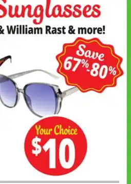 Ocean State Job Lot William Rast Sunglasses offer