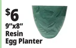Ocean State Job Lot 9x8 Resin Egg Planter offer