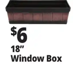 Ocean State Job Lot 18 Window Box Planter offer