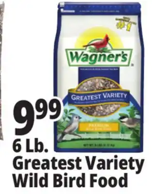 Ocean State Job Lot Wagner's Greatest Variety Deluxe Wild Bird Food 6 lbs offer