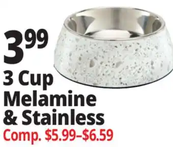 Ocean State Job Lot 3 Cup Melamine & Stainless offer