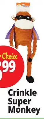 Ocean State Job Lot Crinkle Super Monkey offer