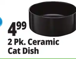 Ocean State Job Lot 2 Pk. Ceramic Cat Dish offer