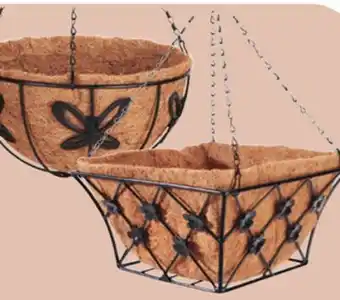 Ocean State Job Lot Wire Baskets with Coco Liners offer
