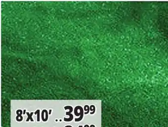 Ocean State Job Lot All-Weather Green Artificial Grass 8' x 10' offer