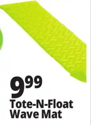 Ocean State Job Lot Intex Tote-n-Float Wave Mat offer