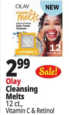 Ocean State Job Lot Olay Cleansing Melts offer