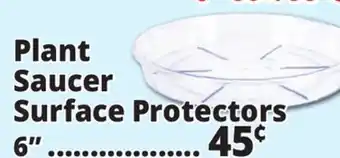 Ocean State Job Lot Plant Saucer Surface Protectors 6 offer