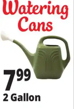 Ocean State Job Lot Watering Cans 2 Gallon offer