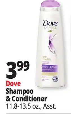 Ocean State Job Lot Dove Shampoo & Conditioner offer