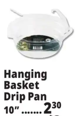 Ocean State Job Lot Hanging Basket Drip Pan 10 offer