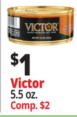 Ocean State Job Lot Victor Premium Cat Food offer