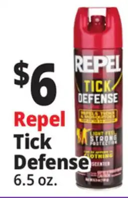 Ocean State Job Lot Repel Tick Defense Aerosol Spray 6.5 oz offer