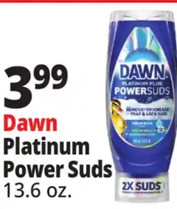 Ocean State Job Lot Dawn Platinum Power Suds offer