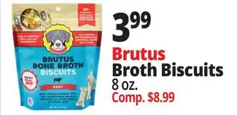 Ocean State Job Lot Brutus Broth Biscuits offer