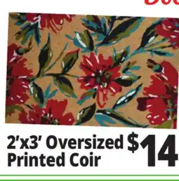 Ocean State Job Lot 2'x3' Oversized Printed Coir offer