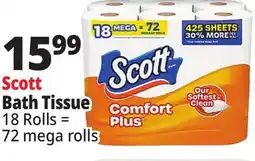 Ocean State Job Lot Scott Bath Tissue offer