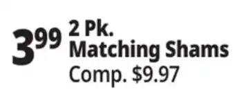 Ocean State Job Lot 2 Pk. Matching Shams offer