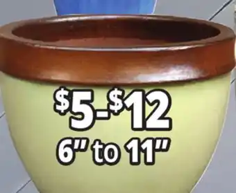 Ocean State Job Lot Outdoor Glazed Ceramic Planters offer