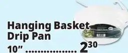 Ocean State Job Lot Hanging Basket Drip Pan offer