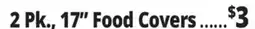 Ocean State Job Lot Pop-Up Food Cover 2-Count offer