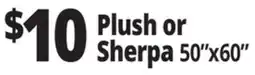 Ocean State Job Lot Plush or Sherpa offer