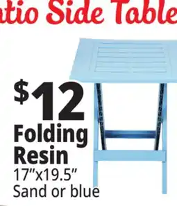 Ocean State Job Lot Folding Resin offer