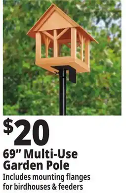Ocean State Job Lot 69 Multi-Use Garden Pole offer