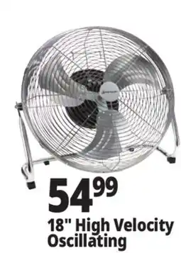 Ocean State Job Lot Penguin High Velocity Internal Oscillation Floor Fan 18 offer