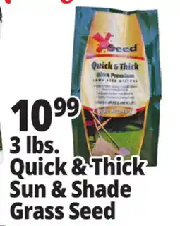 Ocean State Job Lot 3 lbs. Quick & Thick Sun & Shade Grass Seed offer