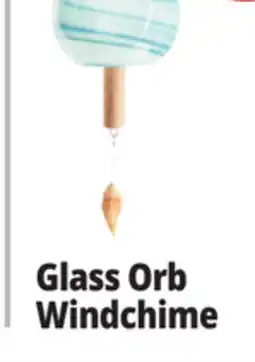 Ocean State Job Lot Glass Orb Windchime offer