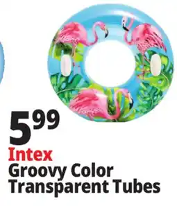 Ocean State Job Lot Intex Lush Tropical Tube Float offer